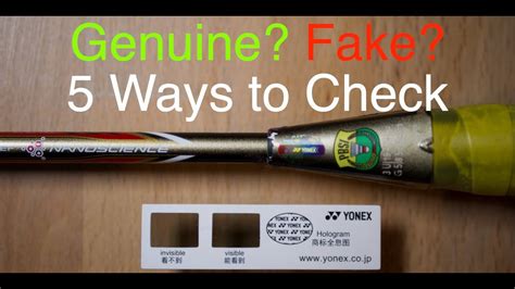 are fake yonex rackets good